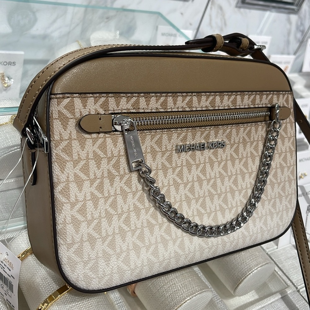 MICHAEL KORS Jet Set Large Ombré Signature Logo EW Crossbody Body East West
Husk